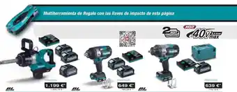 Ferri Multiherramienta de regalo con las llaves de impacto de esta página oferta