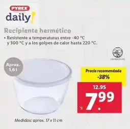Lidl Pyrex - recipiente hermético oferta