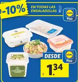Lidl En todas las ensaladillas oferta