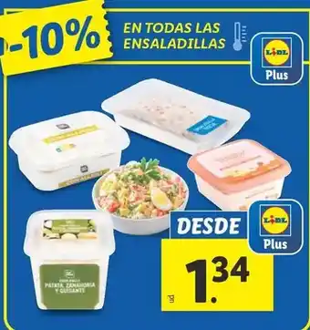Lidl En todas las ensaladillas oferta