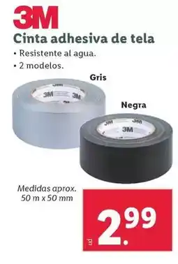 Lidl 3m - cinta adhesiva de tela oferta
