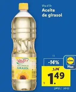 Lidl Vita d'or - aceite de girasol oferta