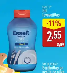 ALDI ESSELT Gel lavavajillas oferta