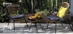 Cadena88 Conjunto 2 sillones con cojín oferta