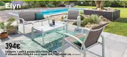 Cadena88 Conjunto 1 sofá 2 plazas oferta