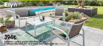 Cadena88 Conjunto 1 sofá 2 plazas oferta