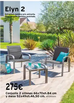 Cadena88 Conjunto 2 sillones oferta