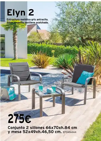 Cadena88 Conjunto 2 sillones oferta