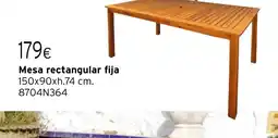 Cadena88 Mesa rectangular fija oferta