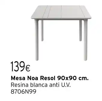 Cadena88 Mesa Noa Resol oferta