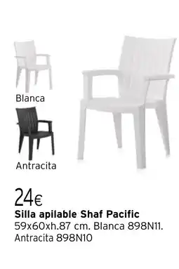 Cadena88 Silla apilable Shaf Pacific oferta