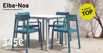 Cadena88 Conjunto mesa Noa oferta