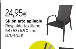 Cadena88 Sillón alto apilable oferta