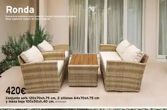 Cadena88 Conjunto sofá oferta