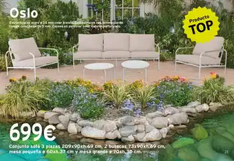 Cadena88 Conjunto sofá 3 plazas oferta