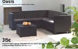 Cadena88 Conjunto sofá 3 plazas oferta