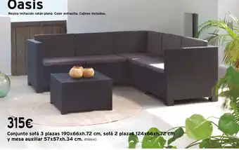 Cadena88 Conjunto sofá 3 plazas oferta