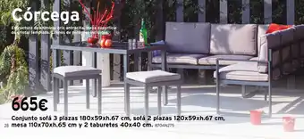 Cadena88 Conjunto sofá 3 plazas oferta