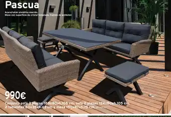 Cadena88 Conjunto sofá 3 plazas oferta