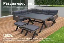 Cadena88 Conjunto rinconero sofá 3 plazas oferta