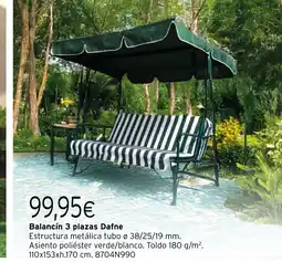 Cadena88 Balancín 3 plazas Dafne oferta