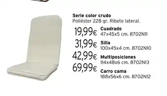 Cadena88 Serie color crudo oferta