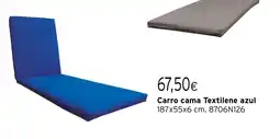 Cadena88 Carro cama Textilene azul oferta