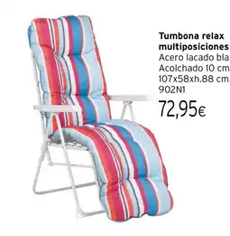 Cadena88 Tumbona relax multiposiciones oferta