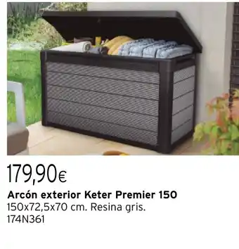 Cadena88 Arcón exterior Keter Premier 150 oferta