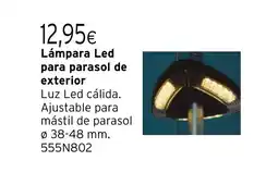 Cadena88 Lámpara Led para parasol de exterior oferta