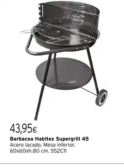 Cadena88 Barbacoa Habitex Supergrill 45 oferta