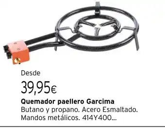 Cadena88 Quemador paellero Garcima oferta
