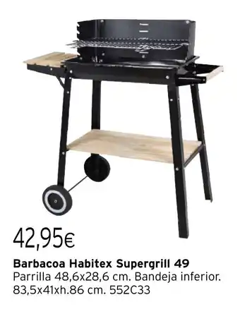 Cadena88 Barbacoa Habitex Supergrill 49 oferta