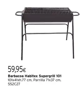 Cadena88 Barbacoa Habitex Supergrill 101 oferta
