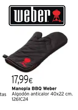 Cadena88 WEBER Manopla BBQ oferta