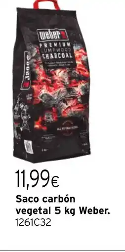 Cadena88 WEBER Saco carbón oferta