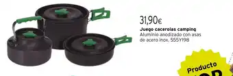 Cadena88 Juego cacerolas camping oferta