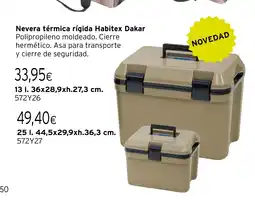 Cadena88 Nevera térmica rígida Habitex Dakar oferta