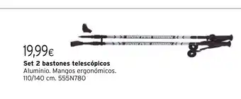 Cadena88 Set 2 bastones telescópicos oferta