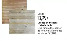 Cadena88 Loseta de madera tratada Julia oferta