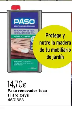 Cadena88 PASO renovador teca oferta