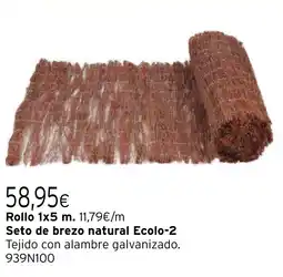 Cadena88 Rollo Seto de brezo natural Ecolo-2 oferta