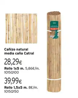 Cadena88 Cañizo natural media caña Catral oferta