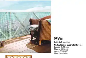 Cadena88 Malla plástica cuadrada Nortene oferta