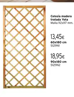 Cadena88 Celosía madera tratada Yota oferta