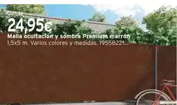 Cadena88 Malla ocultación y sombra Premium marrón oferta