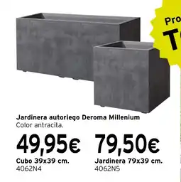 Cadena88 Jardinera autoriego Deroma Millenium oferta