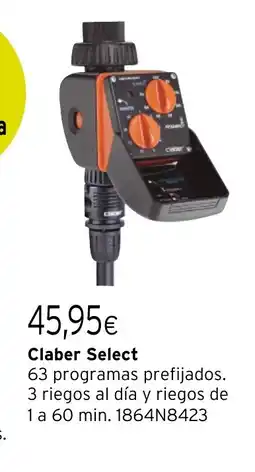 Cadena88 Claber Select oferta