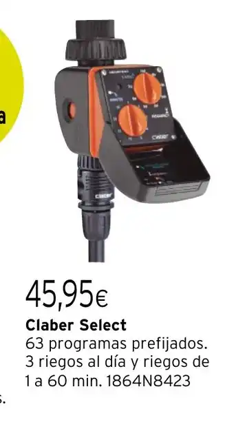 Cadena88 Claber Select oferta