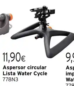 Cadena88 Aspersor circular Lista Water Cycle oferta